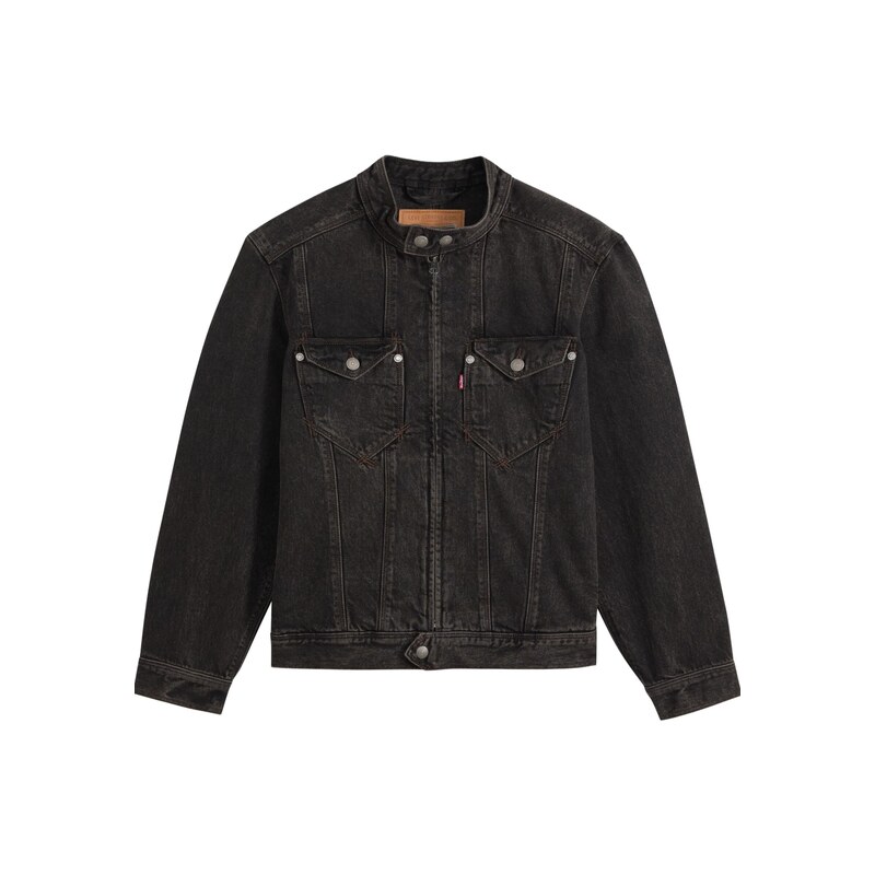 LEVIS  Přechodná bunda tmavě hnědá