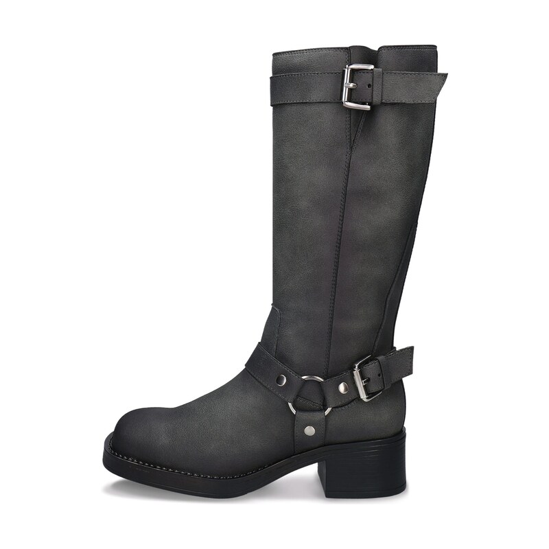 nae Vegan Shoes Kozačky RUBY šedá