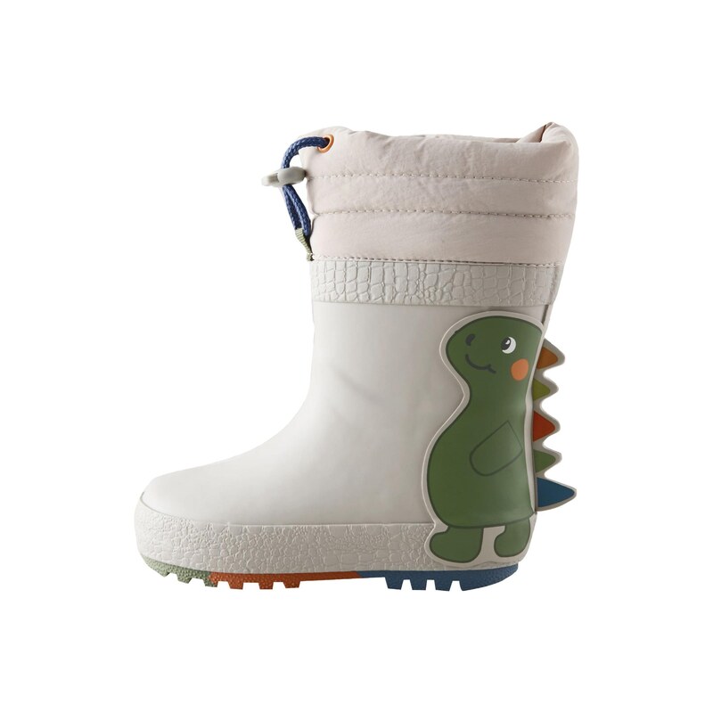 Next Gumové holínky Cuff Welly šedá / zelená / červená / bílá