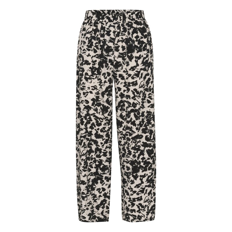 InWear Kalhoty černá / bílá
