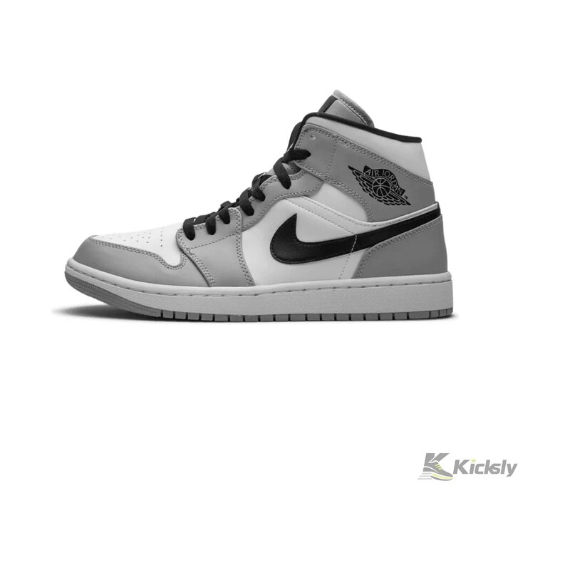 Jordan 1 Mid Light Smoke Grey