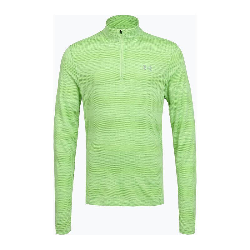 Pánská běžecká mikina Under Armour Velociti 1/4 Zip lumos lime