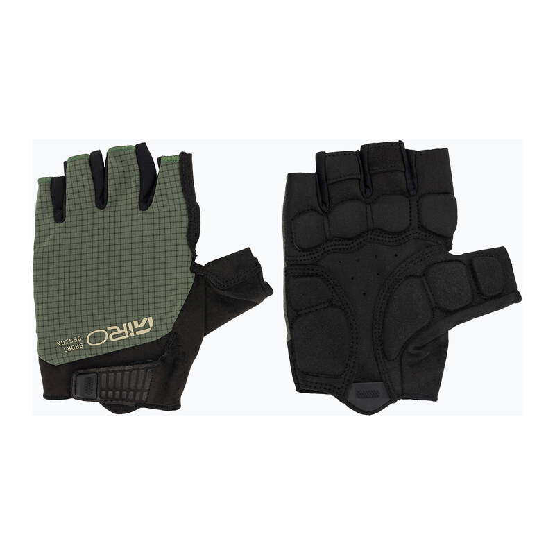 Pánské cyklistické rukavice Giro Bravo II Gel dark sage