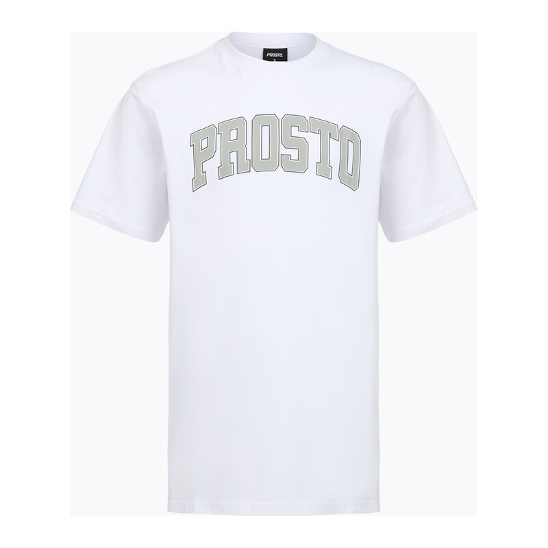 Pánské tričko PROSTO College white