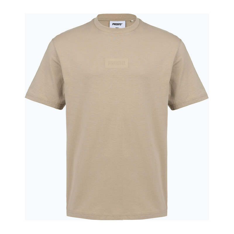 Pánské tričko PROSTO Box Logo beige