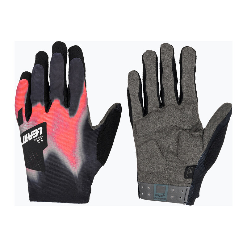 Pánské cyklistické rukavice Leatt MTB 3.0 Endurance heatmap red