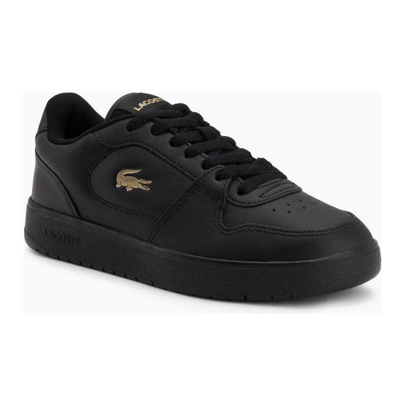 Dámské boty Lacoste Court Ace Leather black/gold