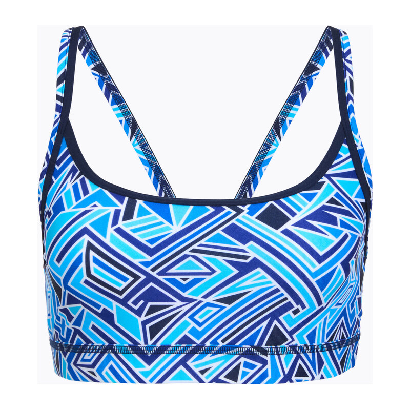 Horní díl plavek Funkita Sports Top blue bits