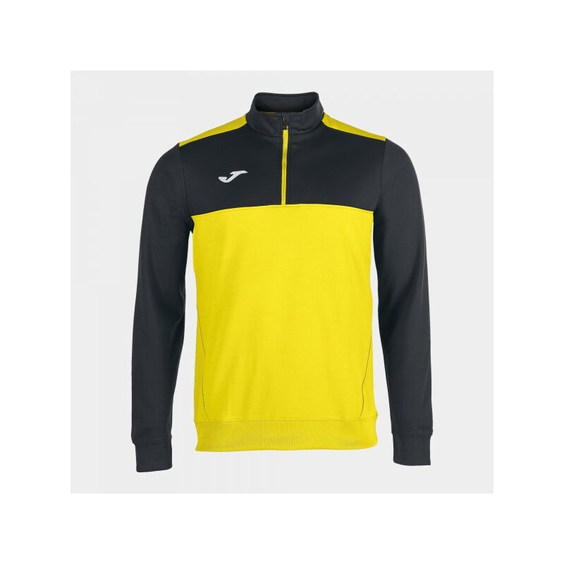 Sportovní Mikina Joma 1/2 Zip Yellow-Black L