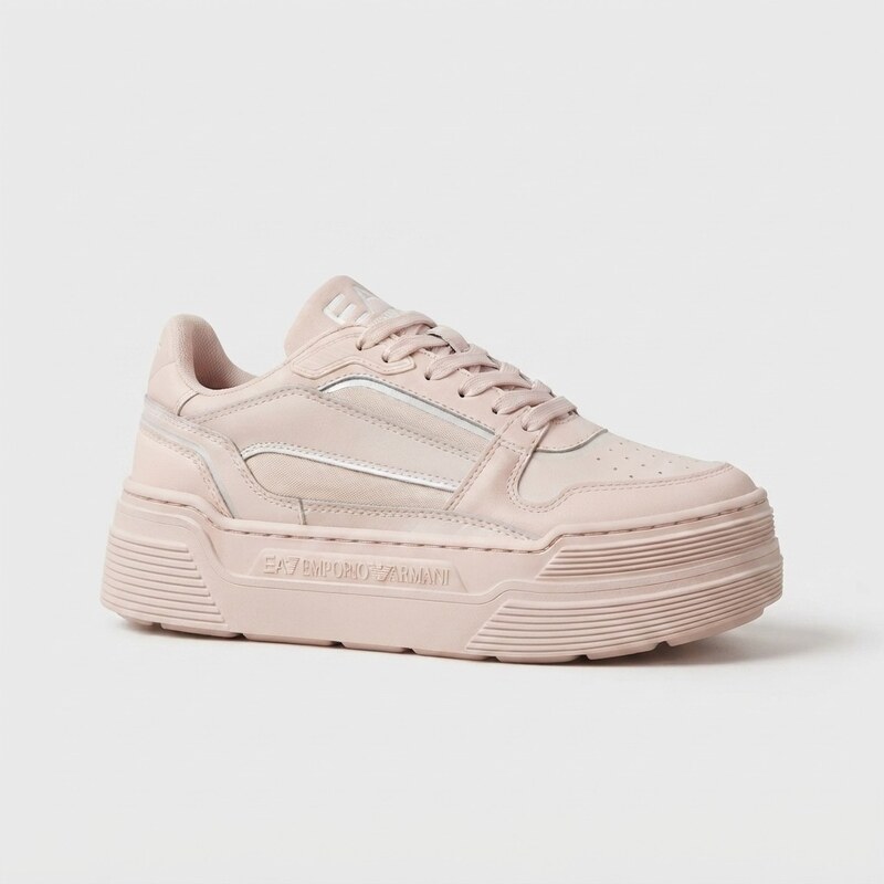 EA7 Emporio Armani SHOES WHIS.PINK+PAS.PARCHM
