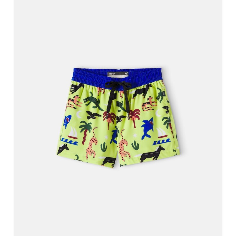 Fábula Printed swim trunks