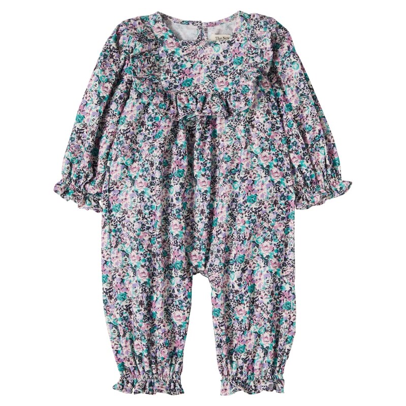The New Society Baby Ashby floral cotton jumpsuit