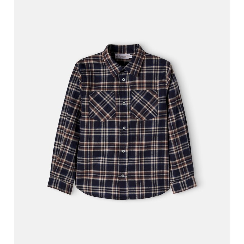 Bonpoint Altman checked cotton shirt