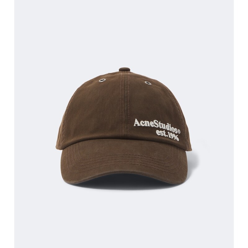 Acne Studios Logo embroidered baseball cap