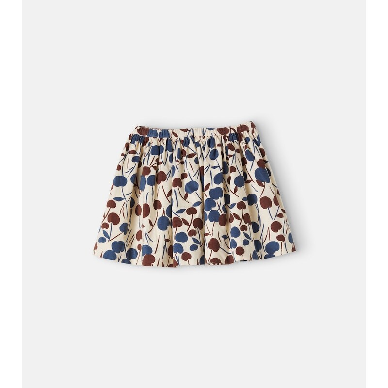 Bonpoint Suzon pleated printed cotton skirt
