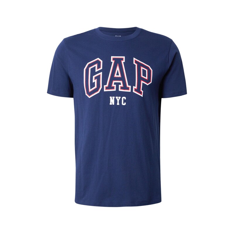GAP Tričko NYC CITY námořnická modř / červená / bílá
