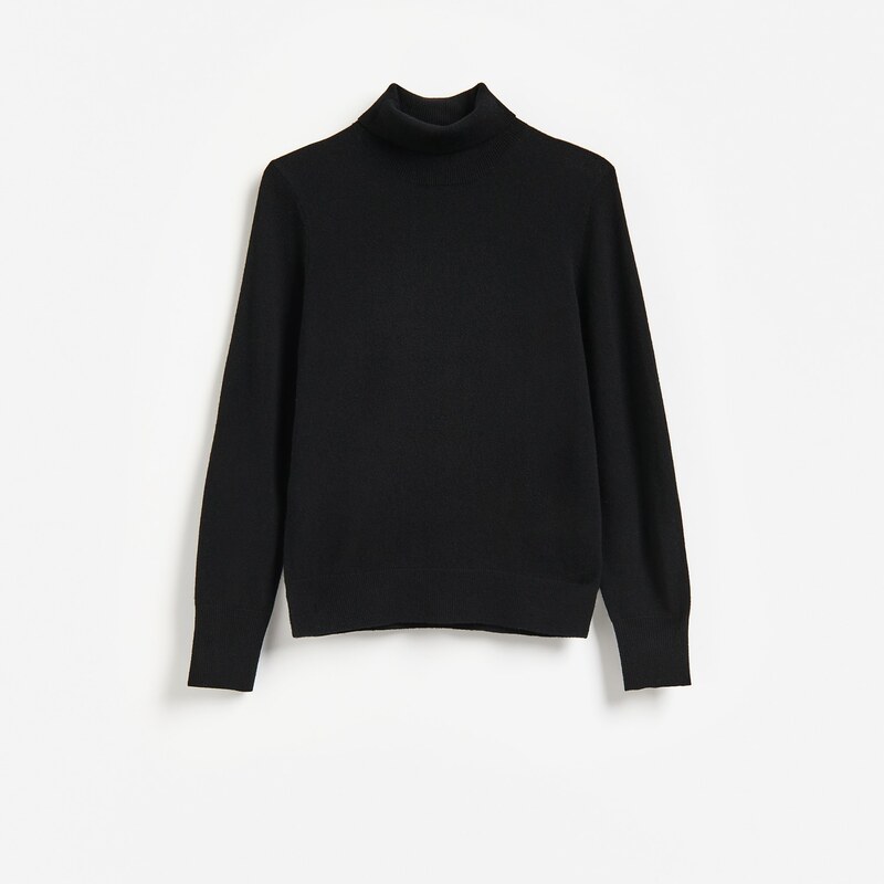 Reserved - LADIES` SWEATER - černý