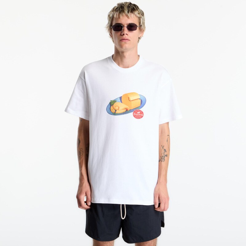 Tričko Carhartt WIP S/S Fromage T-Shirt UNISEX White XXL