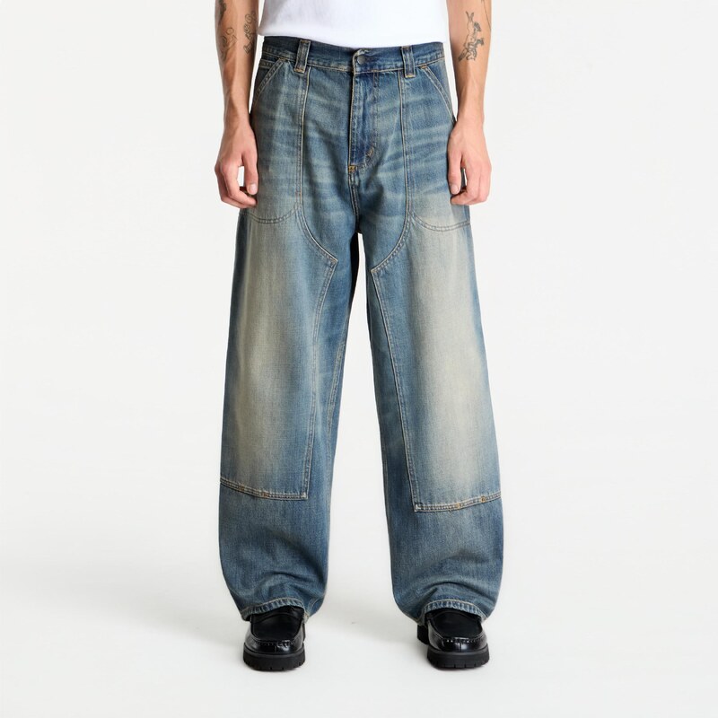 Džíny Carhartt WIP Oakland Pant Blue Worn Used Wash S