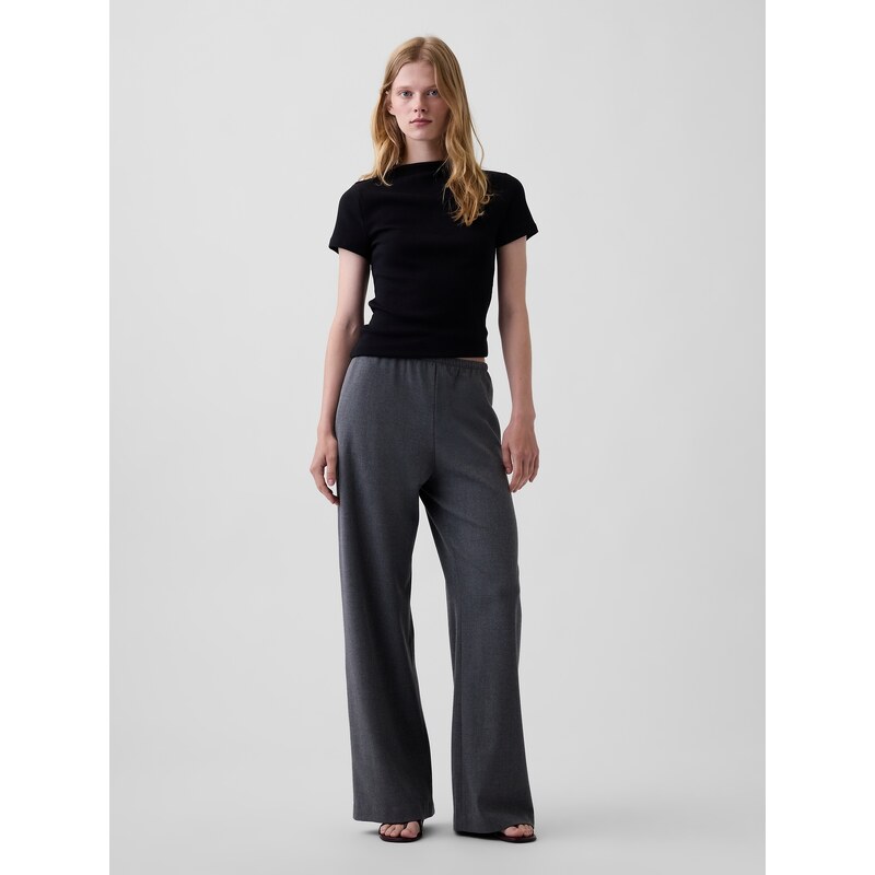 GAP Kalhoty Wide-Leg Easy - Dámské