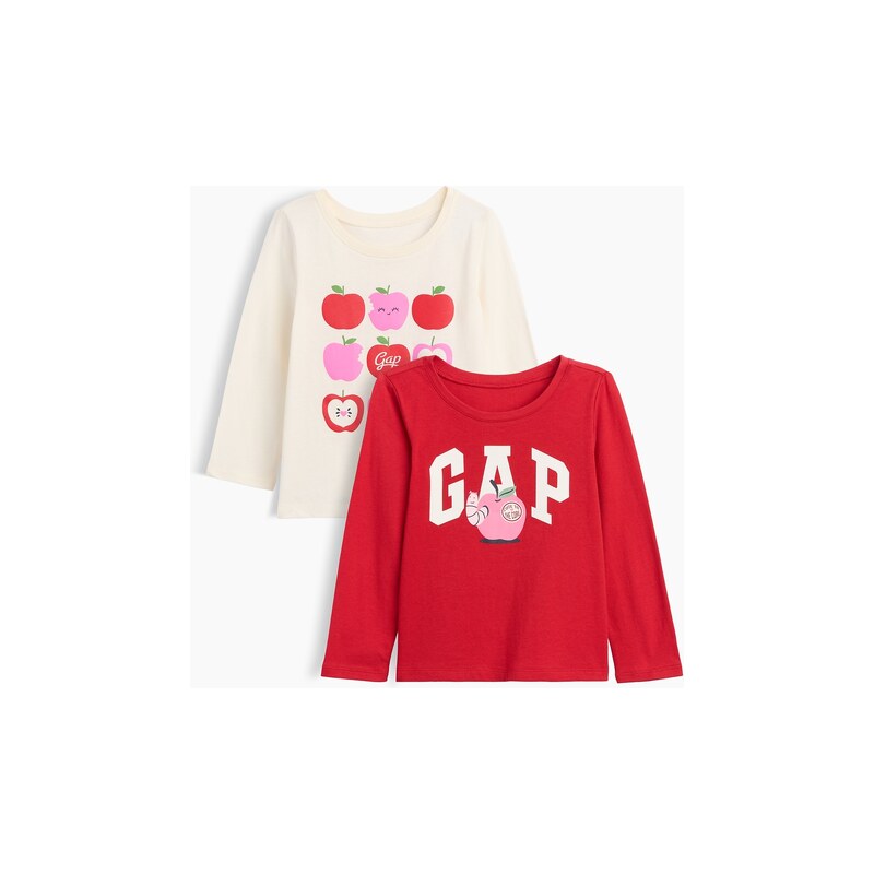 GAP Baby tričko s logem 2 ks - Holky