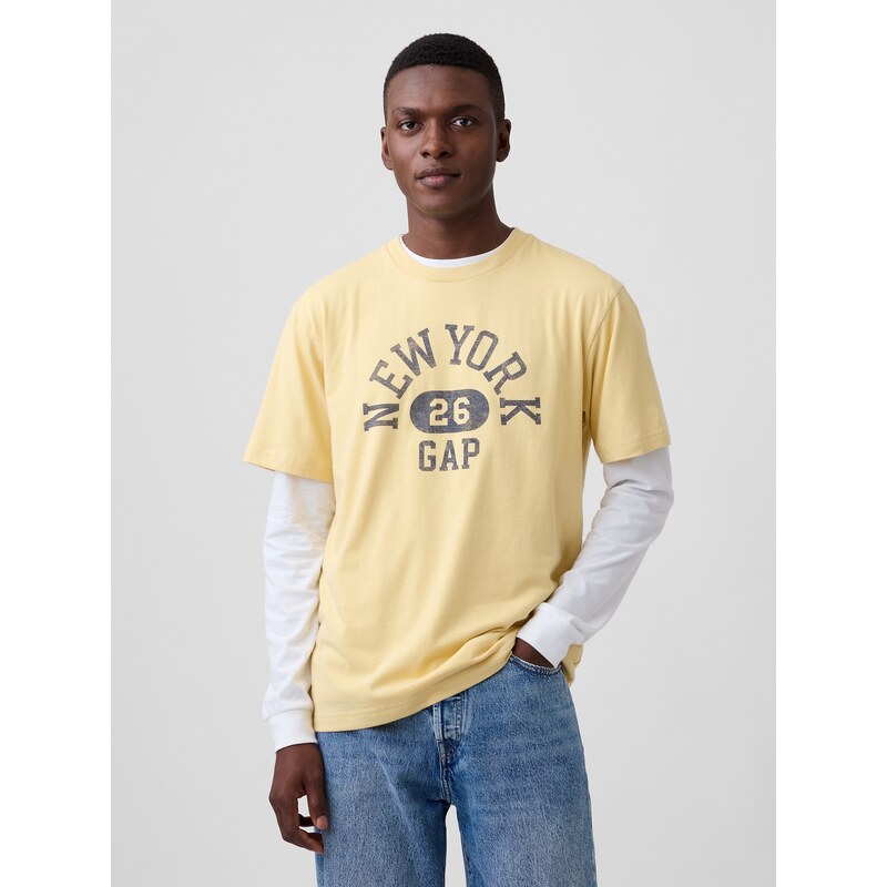 GAP Tričko Everyday Soft s logem - Pánské