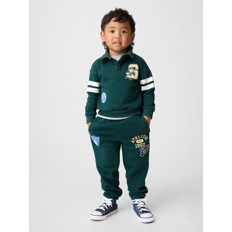 GAP Baby kalhoty varsity Brannan Bear VintageSoft - Kluci