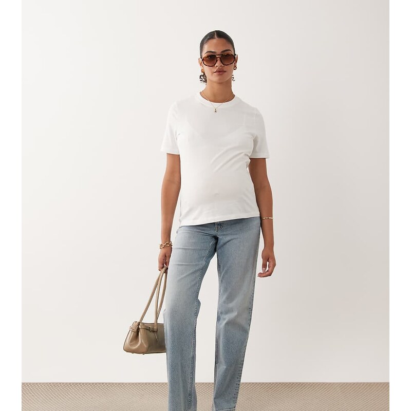 ASOS Maternity ASOS DESIGN Maternity comfort stretch straight