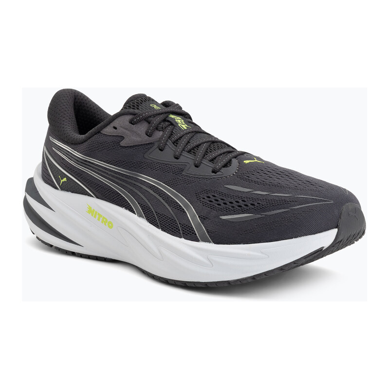 Pánské běžecké boty Puma Velocity Nitro 5 moody gray/sunny lime