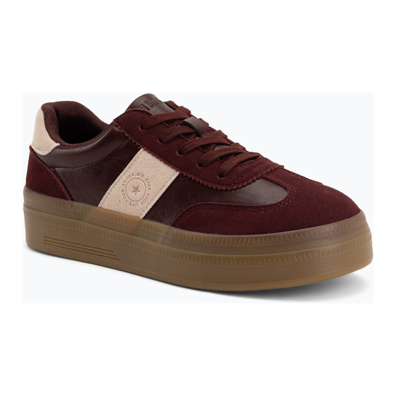 Dámské boty BIG STAR UU274013 burgundy