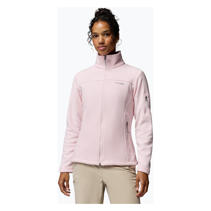Dámská fleecová mikina Columbia Fast Trek II powder pink