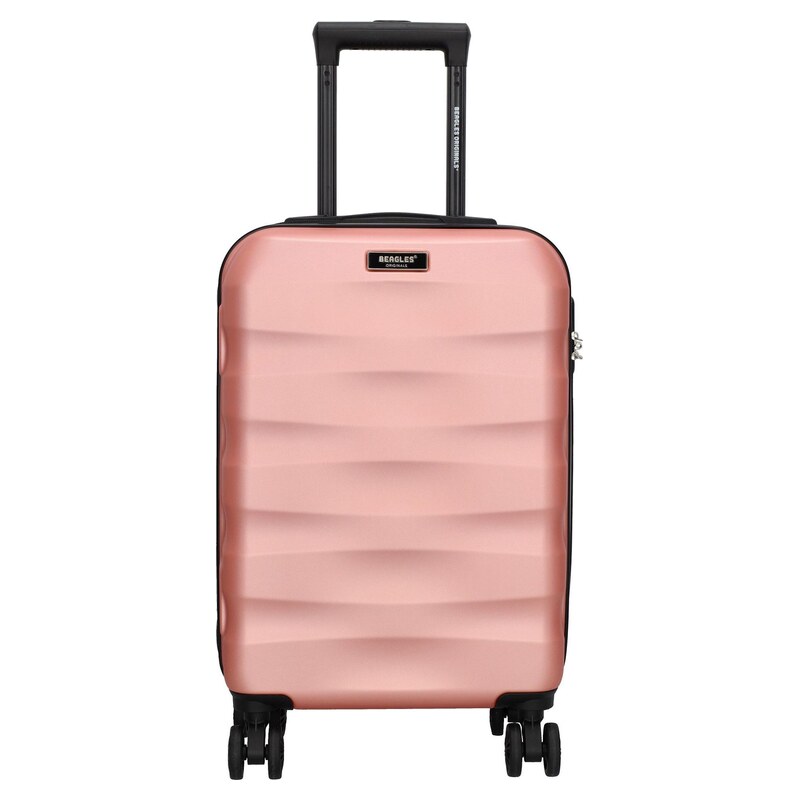 Skořepinový palubní kufr Beagles Travel Originals 19214Rose Gold