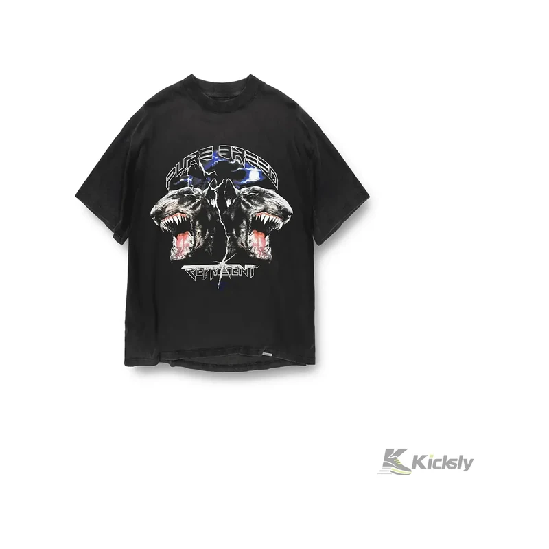 Represent Pure Breed Vintage Black T-shirt