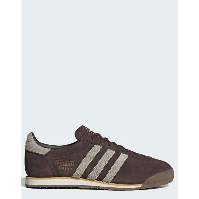 adidas Originals Italia 70s trainers in coffee brown and grey