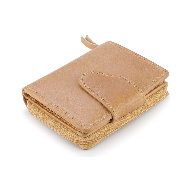 Peněženka PRIMEHIDE Leather Sand 320747