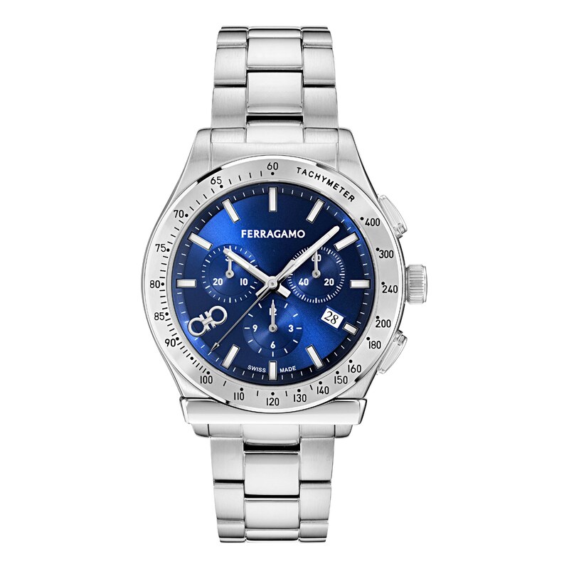 Ferragamo Blue/Silver 921559