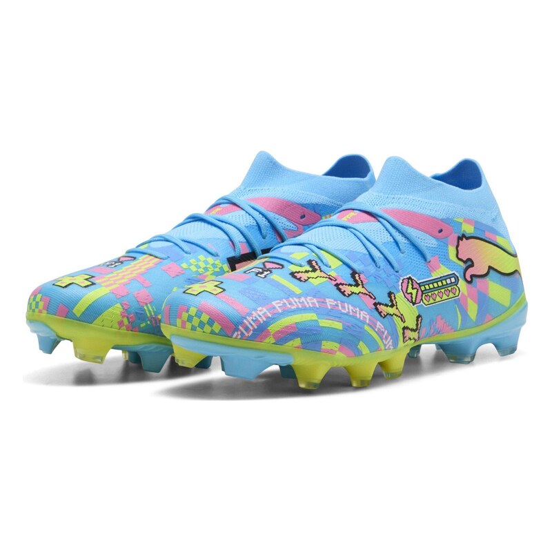Kopačky Puma Future 9 Match Firm Ground Adults Red/Silver 650820