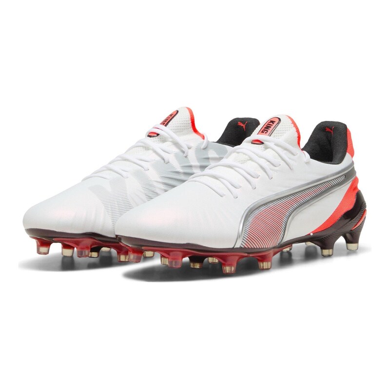Kopačky Puma Womens King Ultimate Firm Ground White-Silver