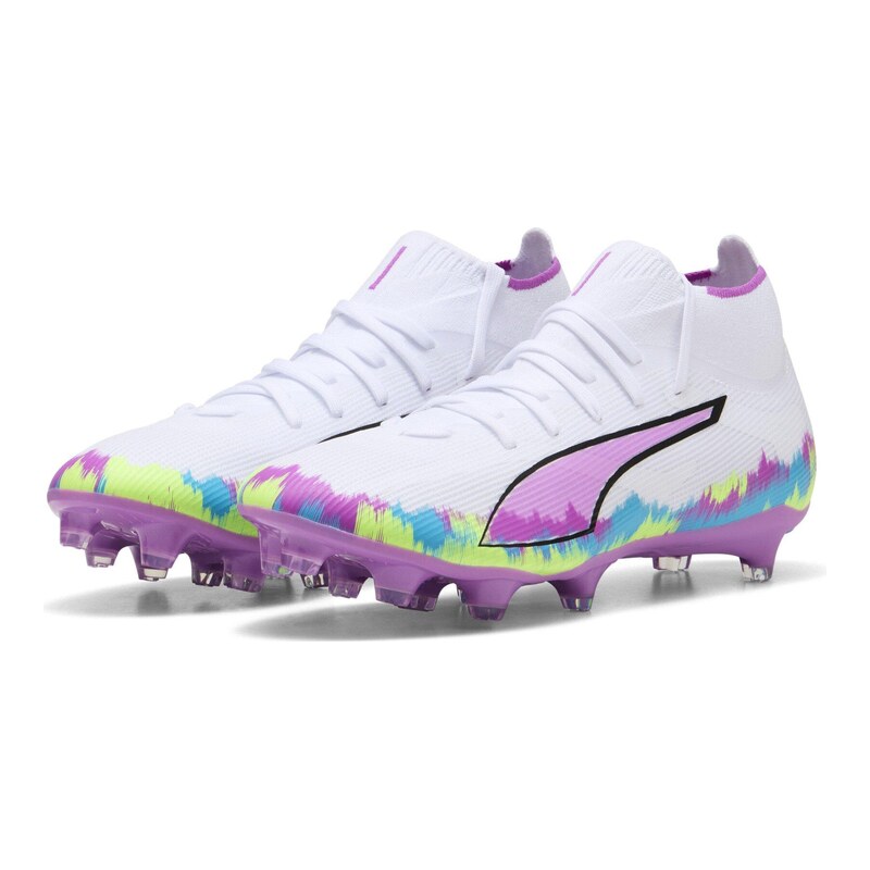 Kopačky Puma Ultra 5 Match+ Academy Womens Firm Ground White
