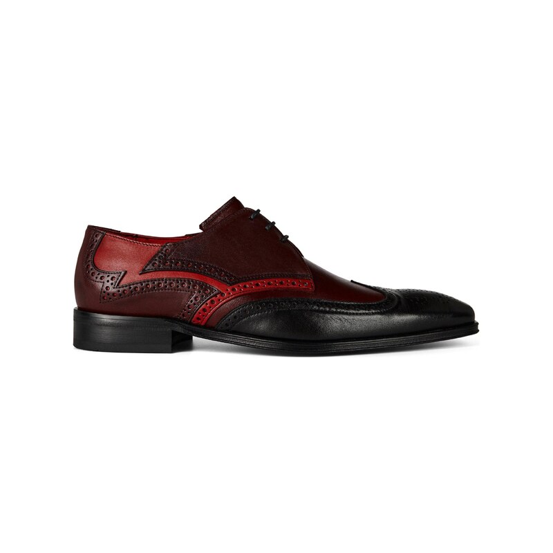 Jeffery West Black/Burgundy 4547405