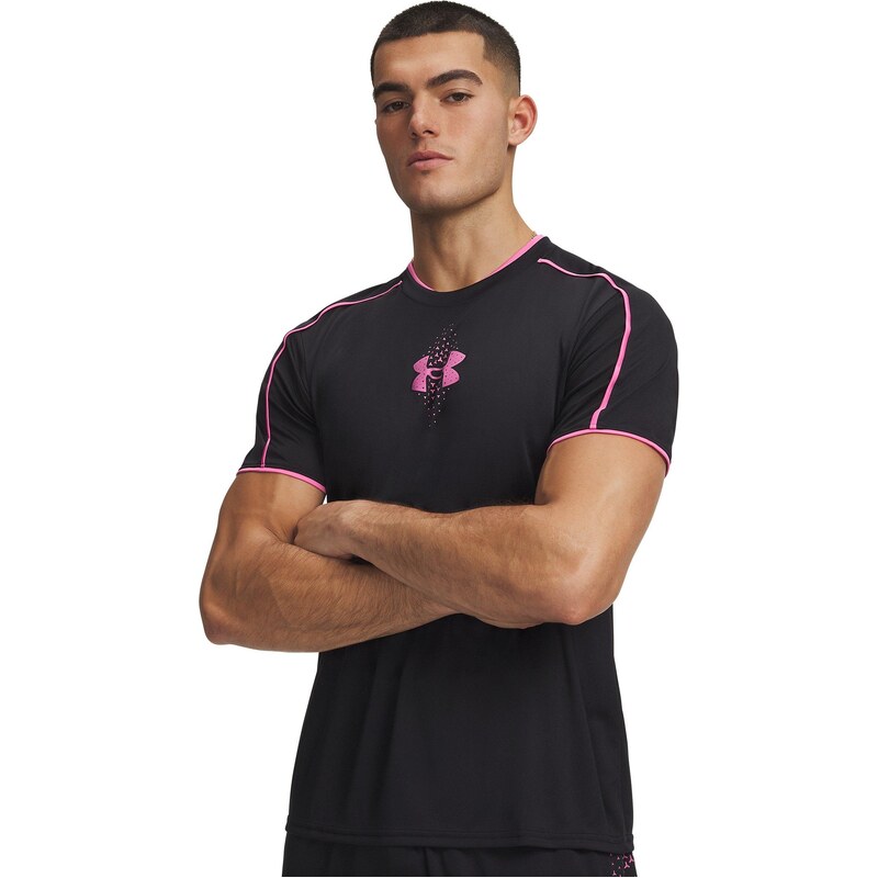 Tričko Under Armour Black / Pink 2746735