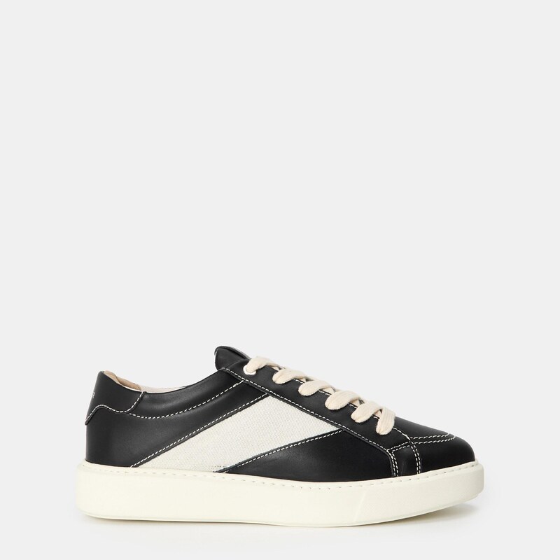 Tenisky BELIER Black/O White 269490