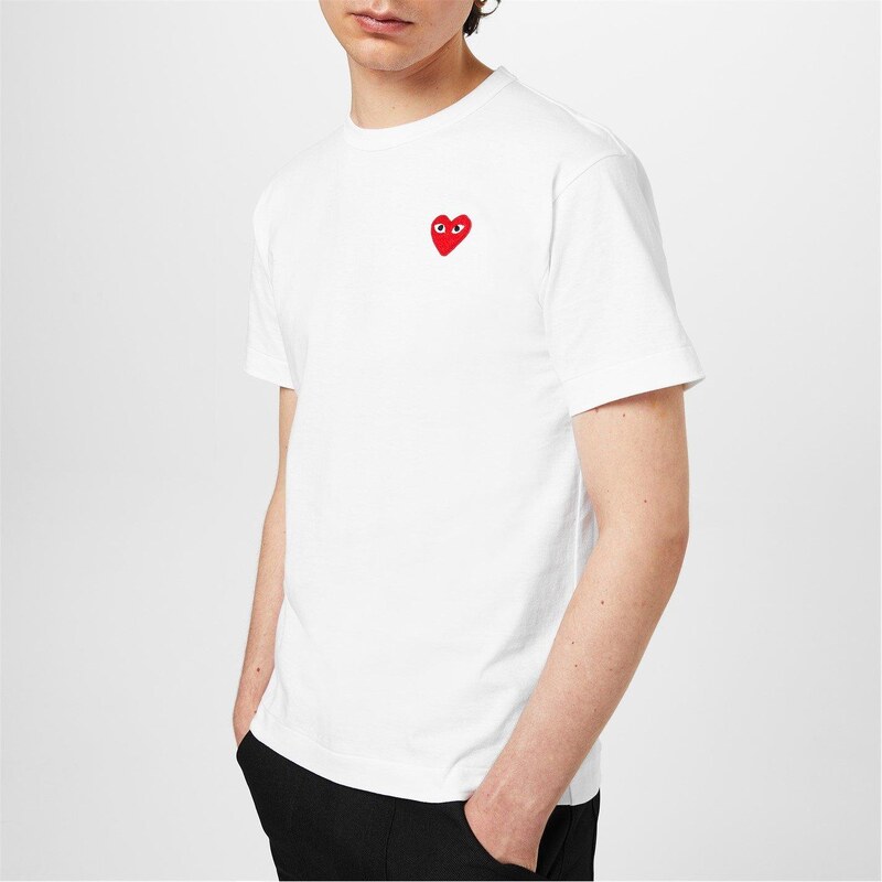 Tričko COMME DES GARCONS PLAY White 2306568