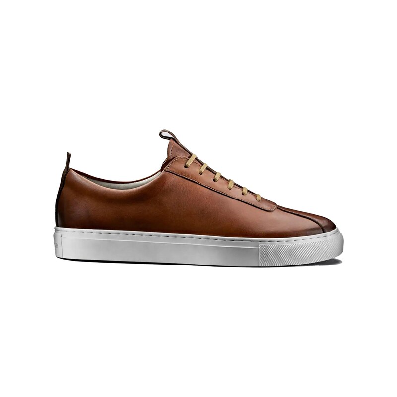 Tenisky Grenson Tan Handpainted 3140839