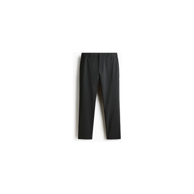 H&M - Úzké kalhoty chino Comfort Fit - Tmavě Šedá