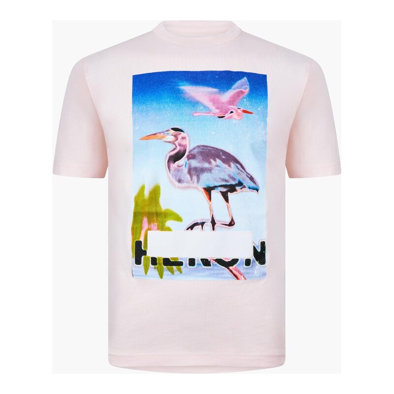 Heron Preston Ivory/Purple 456141