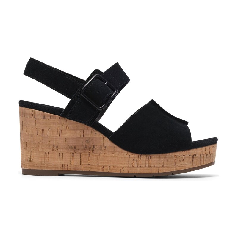 Clarks Black Suede 186788