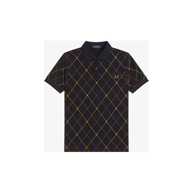 Tričko FRED PERRY Black 102 7110955