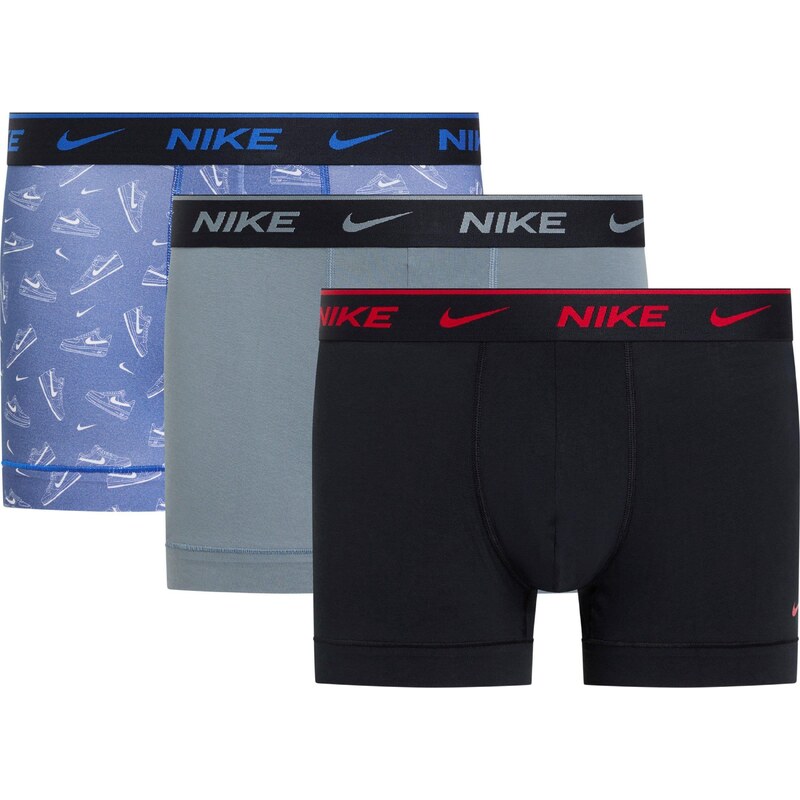 Boxerky Nike Blk/Gry/Blu AOP 9590369