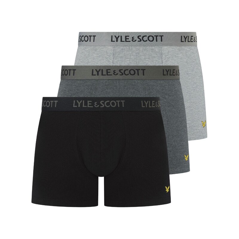 Boxerky Lyle and Scott Grey Multi 7737896